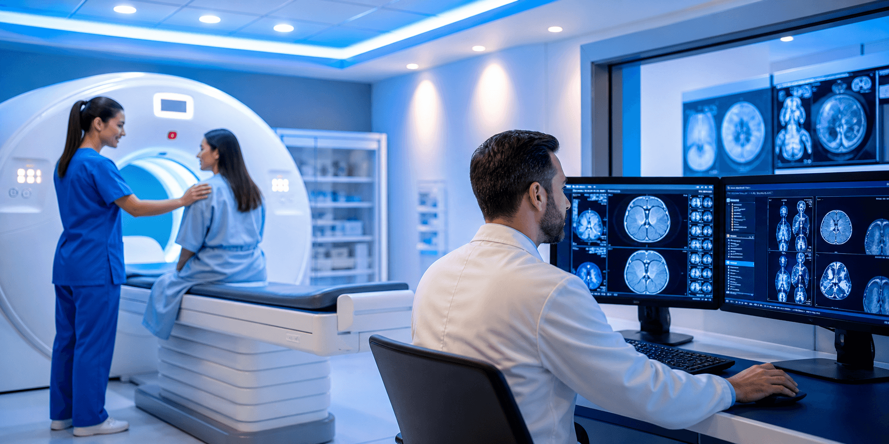 Radiology, X-ray, ultrasound, CT and MRI services